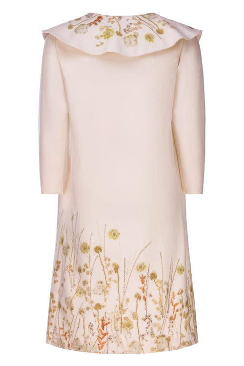 Cappotto Clotilde in Ecoprint