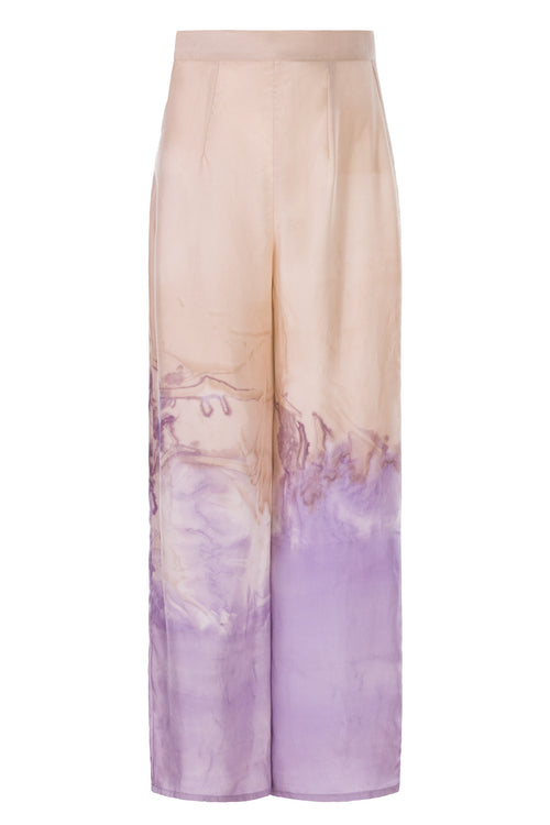 Pants Ersilia degradé natural dyeing