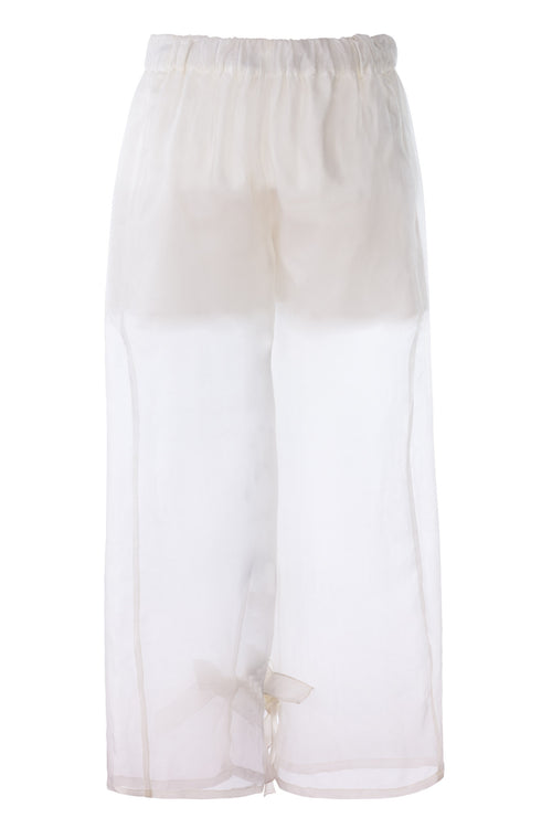 Pantaloni Maya in organza