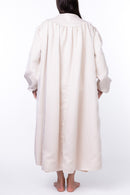 Kora organza and wool coat