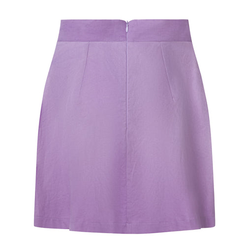 Petra skirt in natural dye linen