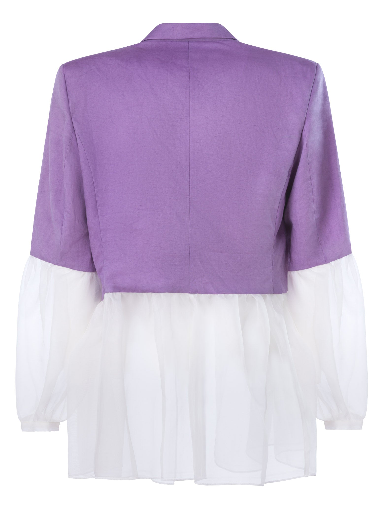 Armida Oversize Blazer Natural Dye and Organza