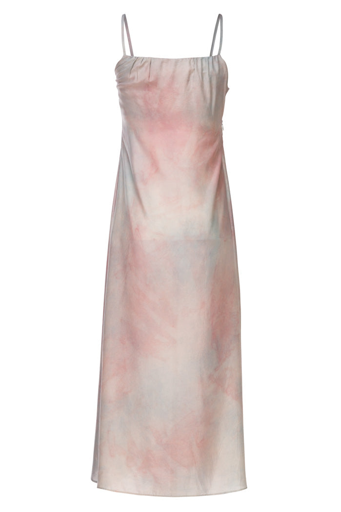 Sunset Dress in mix natural dye
