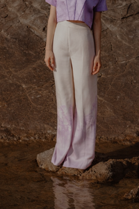 Pants Ersilia degradé natural dyeing