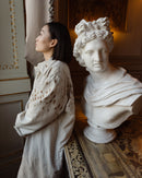 Cappotto in ecoprint