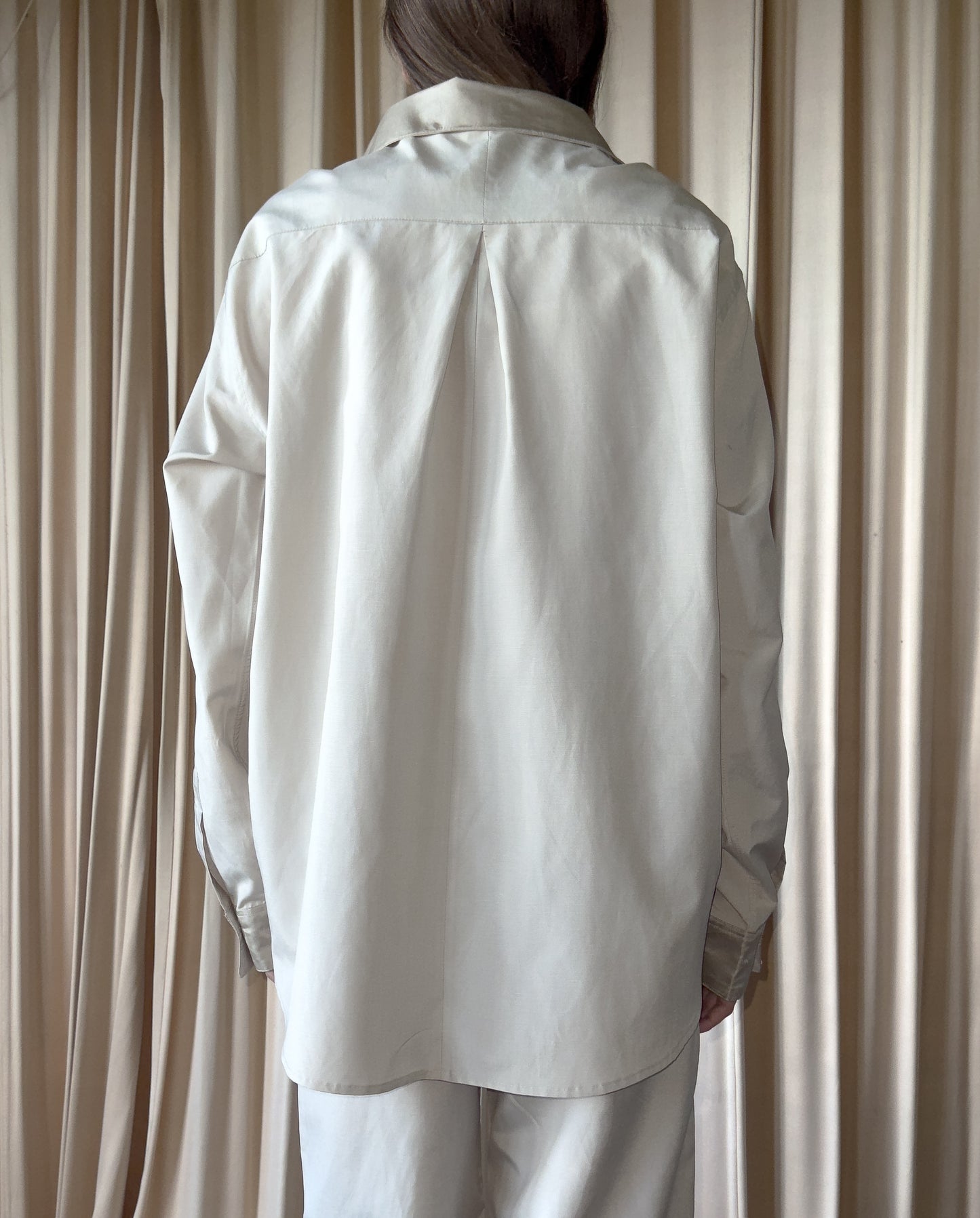 Camicia in seta e lana Clio