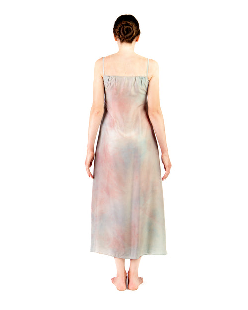 Sunset Dress in mix natural dye