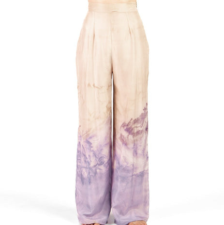 Pants Ersilia degradé natural dyeing