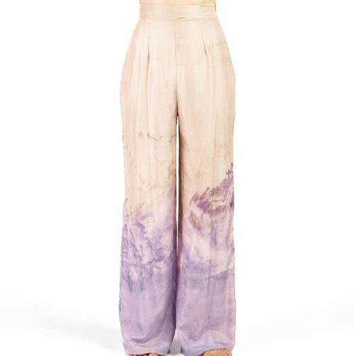 Pants Ersilia degradé natural dyeing