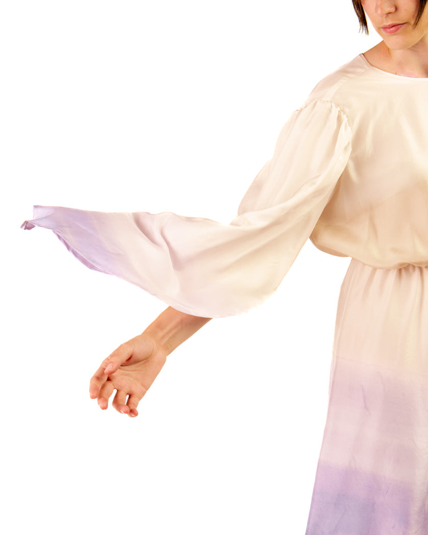 Amalia degradé natural dyeing short suit