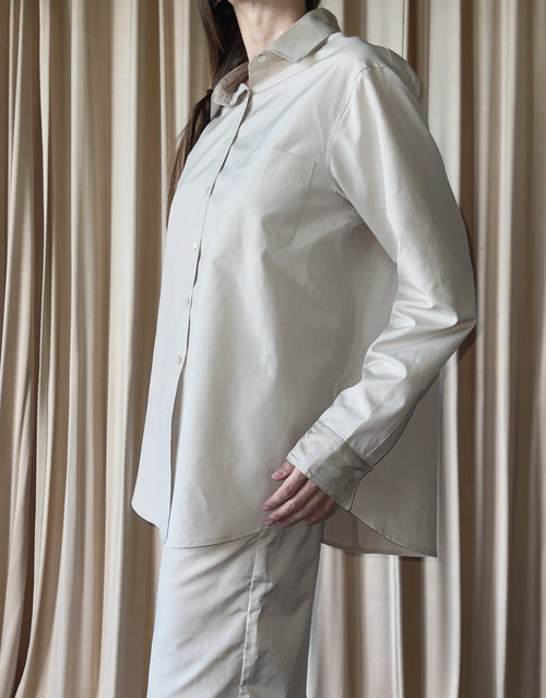 Camicia in seta e lana Clio