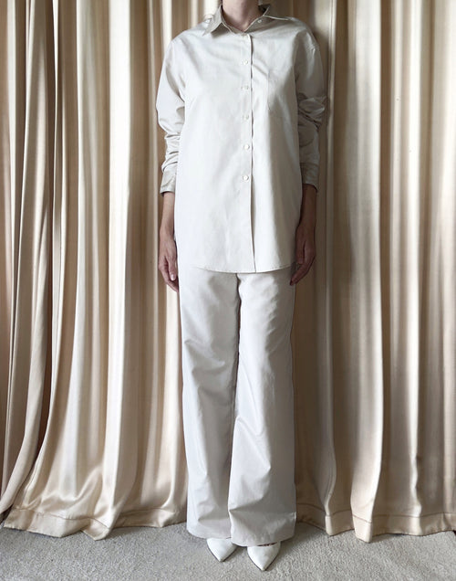 Camicia in seta e lana Clio