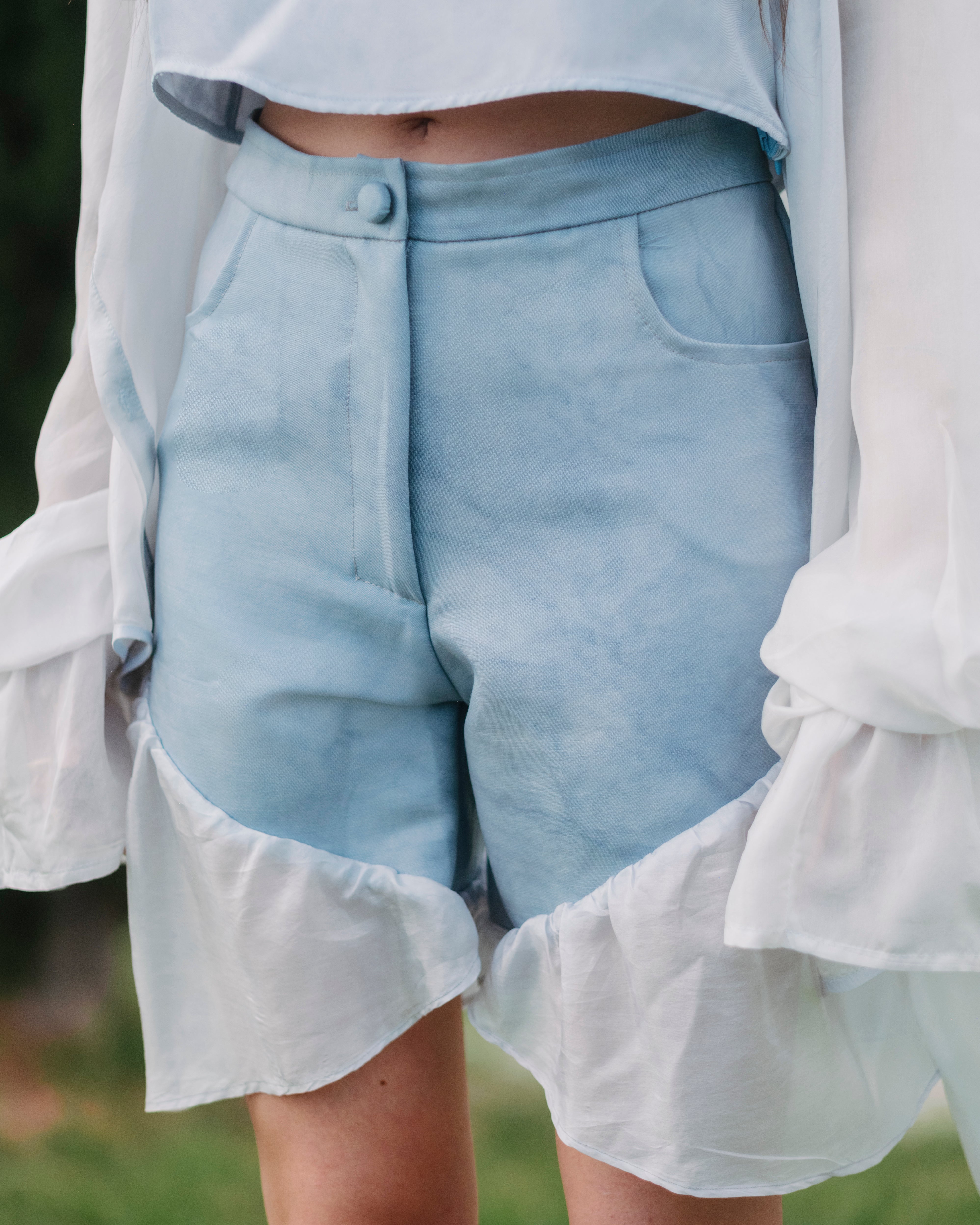 Shorts in tintura naturale Silvie