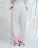 Elida long trousers with natural pink dégradé