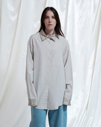 Camicia in seta e lana Clio
