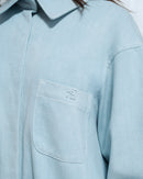 Camicia Penny oversize in denim deadstock
