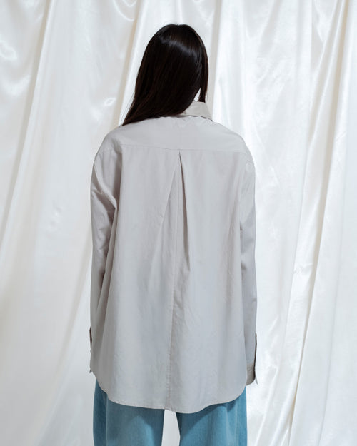 Camicia in seta e lana Clio