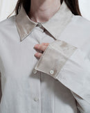 Camicia in seta e lana Clio