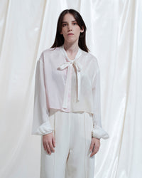 Camicia in seta Viollet mix colori naturali