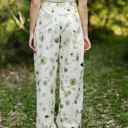 Pantalone Abra in Ecoprint