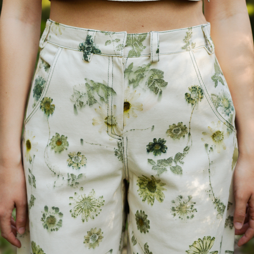 Pantalone Abra in Ecoprint