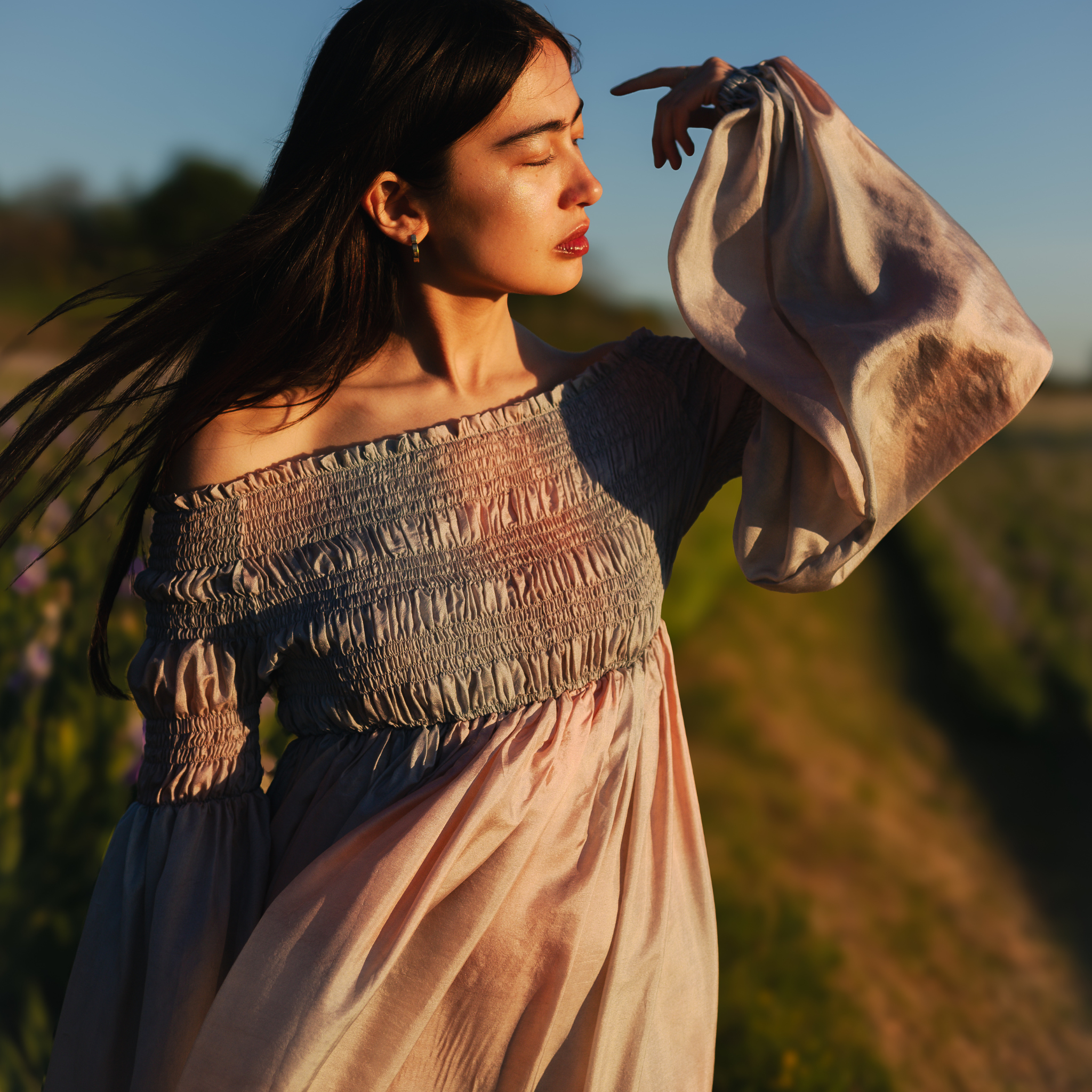 Abito seta Silla tintura naturale