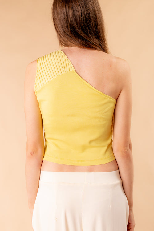 Top Glenda with natural dye
